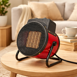 3000W Portable Electric Space Heater with Thermostat Fan & Safety