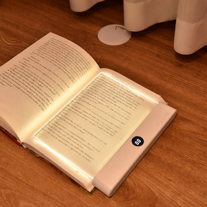 Portable LED Book Reading Light Clip-On Bookmark Lamp for Bed Car Travel Study