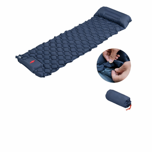Self-Inflating Camping Sleeping Pad with Pillow – Ultralight Hiking Air Mattress
