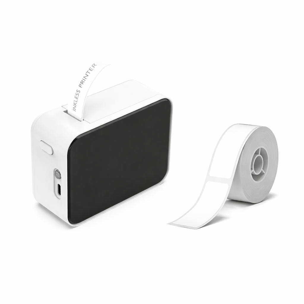 Mini Portable Thermal Label Printer Wireless Bluetooth Sticker Tag Maker P15