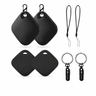 4 Pack Bluetooth GPS Tracker Smart Tag Locator for Keys Pets Cars Find My