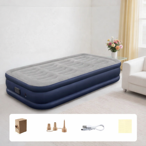 Automatic Inflatable Camping Mattress with Built-In Pump – Thickened PVC Sleep Pad