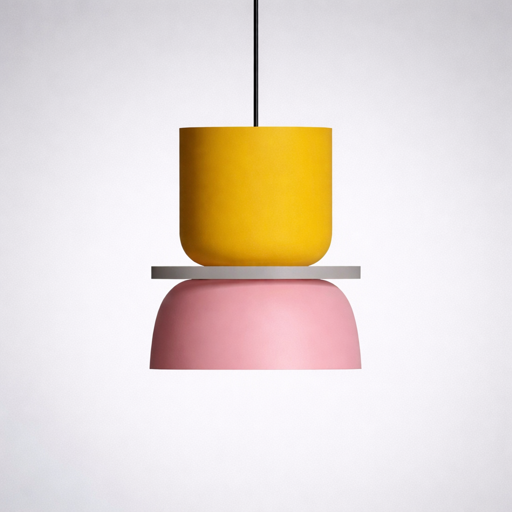 Modern Macaron LED Pendant Light Colorful Hanging Lamp for Dining Bedroom