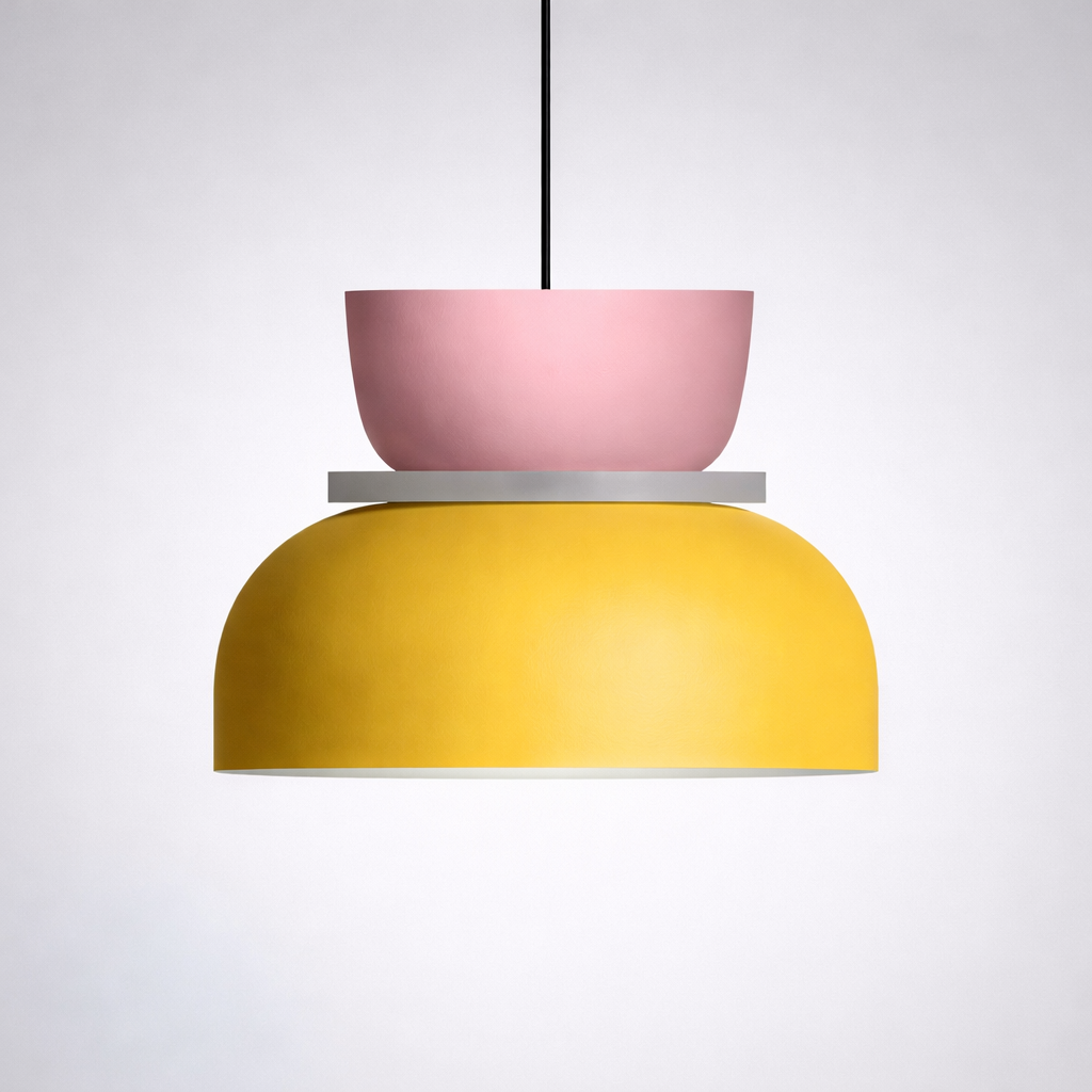 Modern Macaron LED Pendant Light Colorful Hanging Lamp for Dining Bedroom
