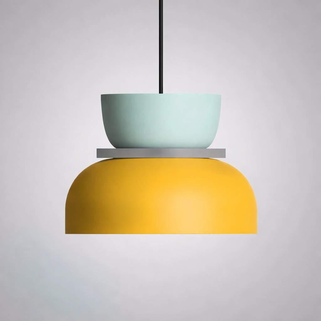Modern Macaron LED Pendant Light Colorful Hanging Lamp for Dining Bedroom
