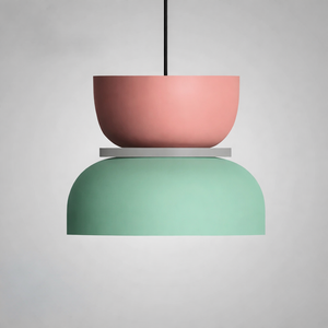 Modern Macaron LED Pendant Light Colorful Hanging Lamp for Dining Bedroom