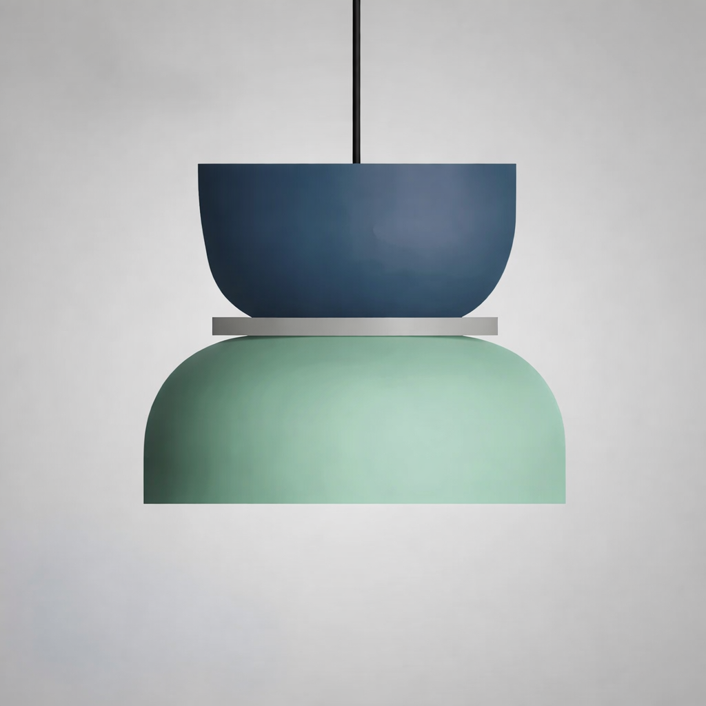 Modern Macaron LED Pendant Light Colorful Hanging Lamp for Dining Bedroom