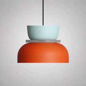Modern Macaron LED Pendant Light Colorful Hanging Lamp for Dining Bedroom