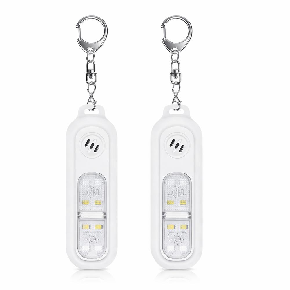 Personal Safety Alarm for Women Children Elderly 130dB Loud Rechargeable Keychain