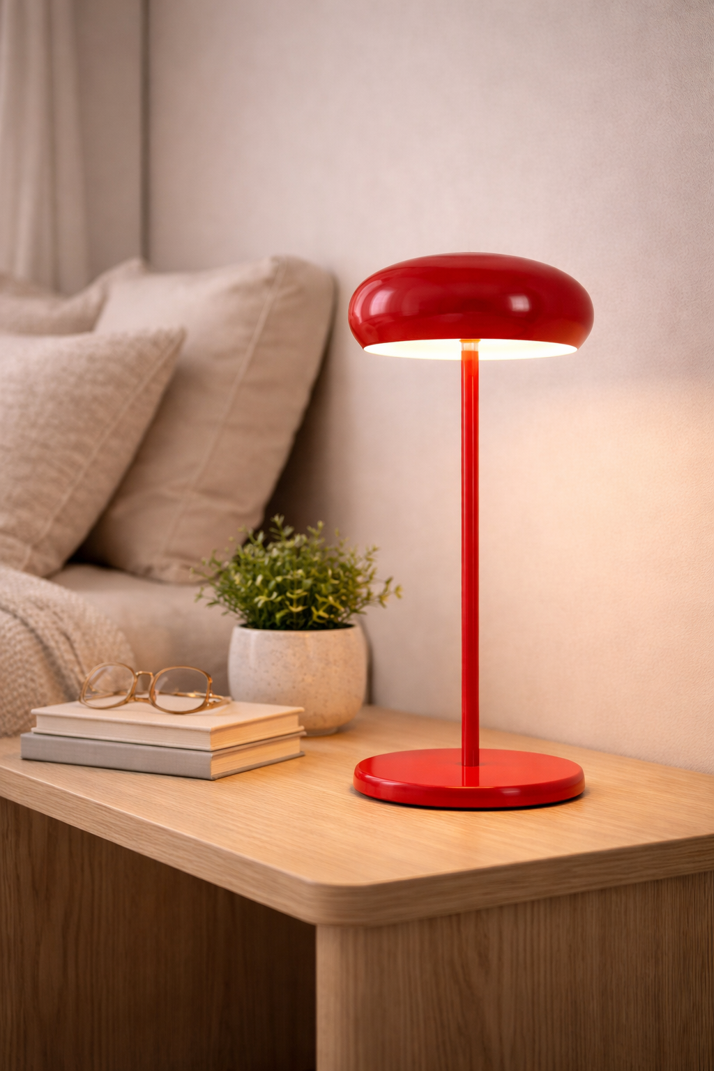 Rechargeable LED Desk Lamp Romantic Ambient Night Light Bedside Outdoor