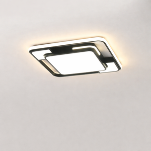 Remote Control LED Ceiling Light Square Modern Living Room Bedroom Dining Lamp