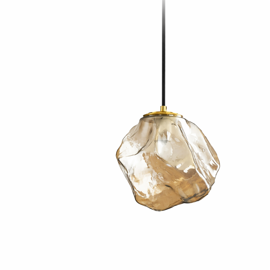 Ice Cube Lava Pendant Light Adjustable LED Chandelier for Bedroom Bar Restaurant