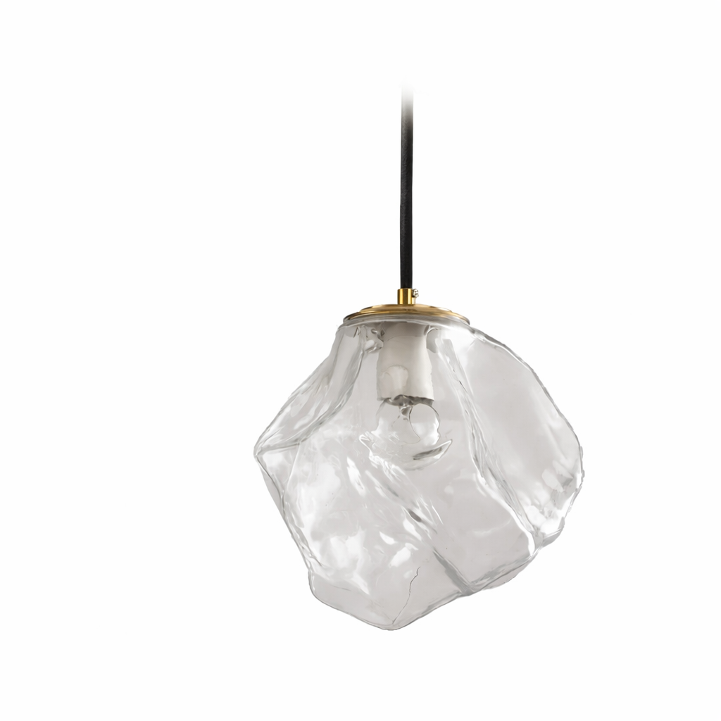 Ice Cube Lava Pendant Light Adjustable LED Chandelier for Bedroom Bar Restaurant