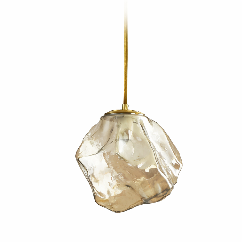 Ice Cube Lava Pendant Light Adjustable LED Chandelier for Bedroom Bar Restaurant