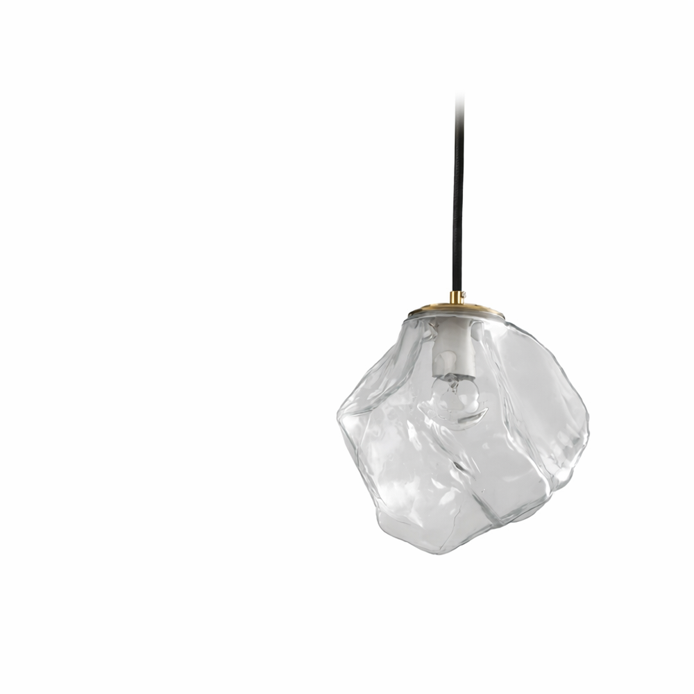 Ice Cube Lava Pendant Light Adjustable LED Chandelier for Bedroom Bar Restaurant