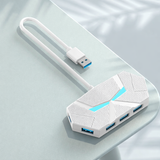 7 Port USB 3.0 Hub Powered USB Splitter 5Gbps PD Dock for Laptop PC