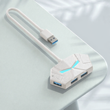 7 Port USB 3.0 Hub Powered USB Splitter 5Gbps PD Dock for Laptop PC