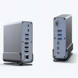 15 in 1 USB C Docking Station 4K 60Hz HDMI DP Ethernet Hub for Laptop