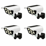 2000LM Solar Motion Sensor Outdoor LED Security Floodlight Wireless 77LED Light