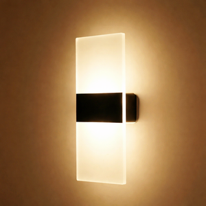 Touch Sensor LED Wall Lamp USB Rechargeable Modern Nordic Bedroom Living Room