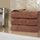 Napa Zero Twist Cotton Solid Waffle Honeycomb Bath Towel Set of 3 - Bath Towel by Superior Brand