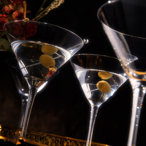 Spritz Martini Cocktail Glassware, Set of 4