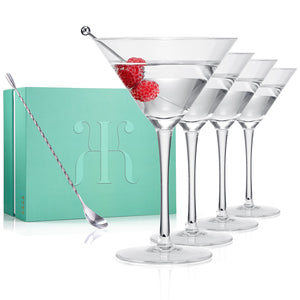 Spritz-Martini-Cocktail-Glassware,-Set-of-4-Martini-glasses