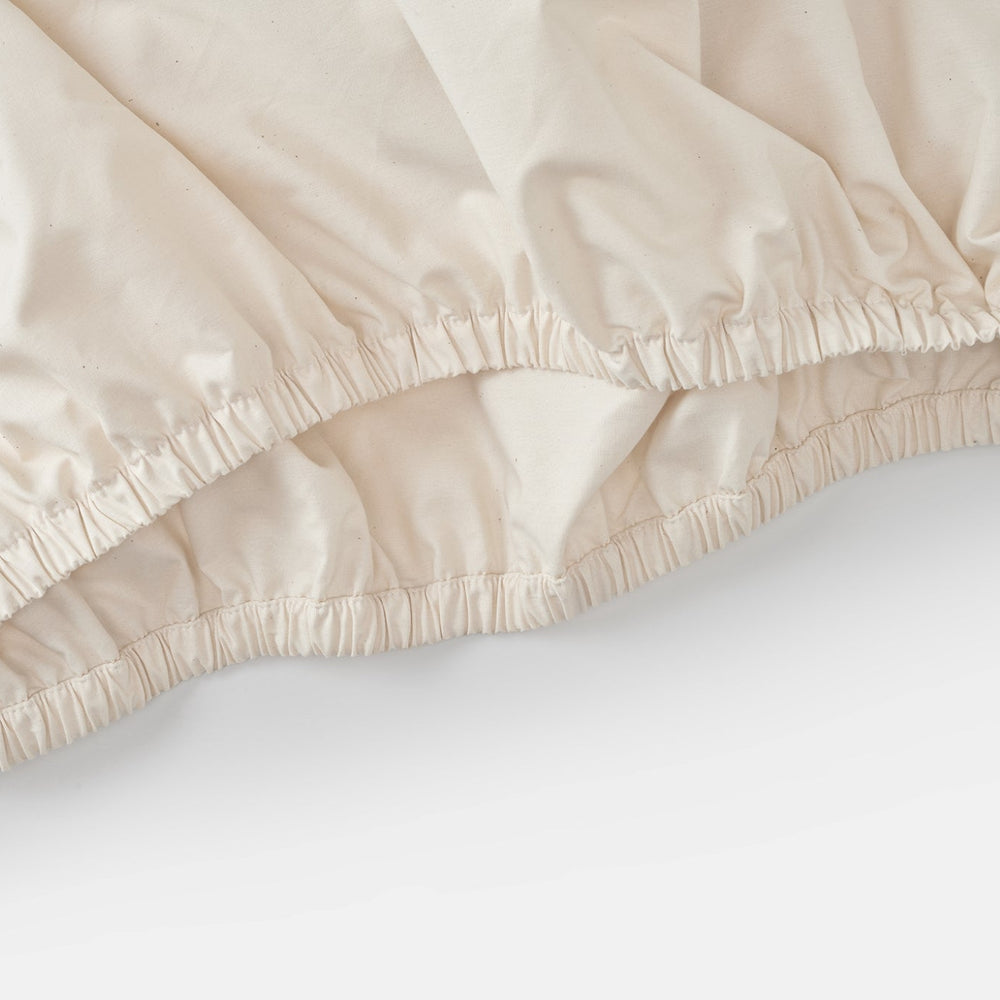 Cotton Single [Separate] Fitted Bed Sheet