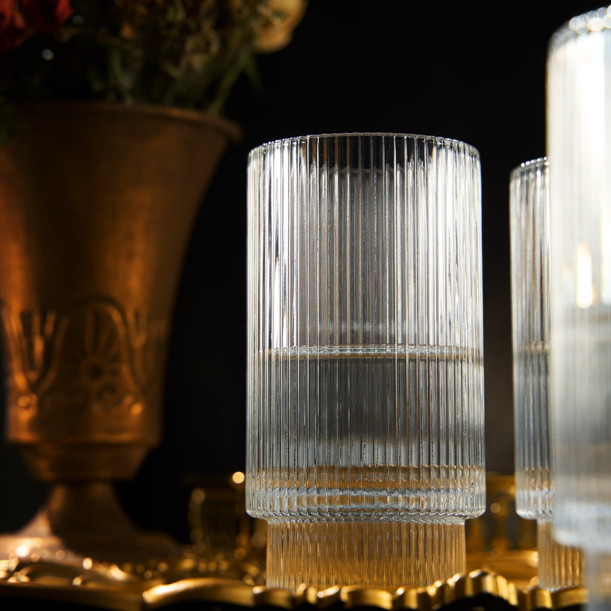 Como Highball Glassware, Set of 4
