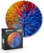 Colorful-Trees-Round-300-Piece-Jigsaw-Puzzle-(Puzzle-Saver-Kit-Included)-