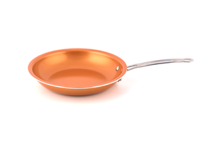 MASTERPAN Ceramic Nonstick Copper Color Frypan & Skillet, 10"
