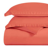 Egyptian Cotton 300 Thread Count Solid Luxury Duvet Cover Set - Egyptian Cotton Duvet Cover Set by Superior Brand