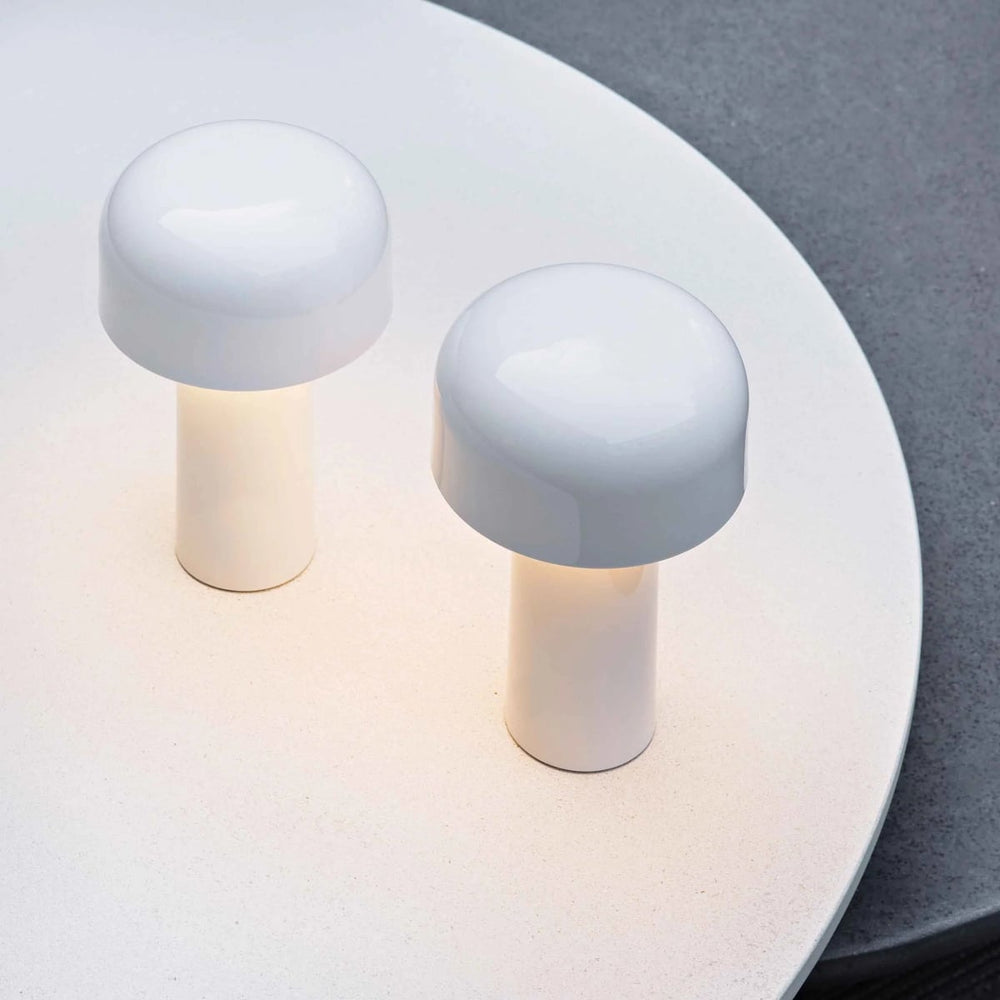 Cordless LED Table Lamp with Touch Control – Portable Mushroom Design for Indoor and Outdoor Use