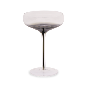 Smoke Stem Coupe Glasses