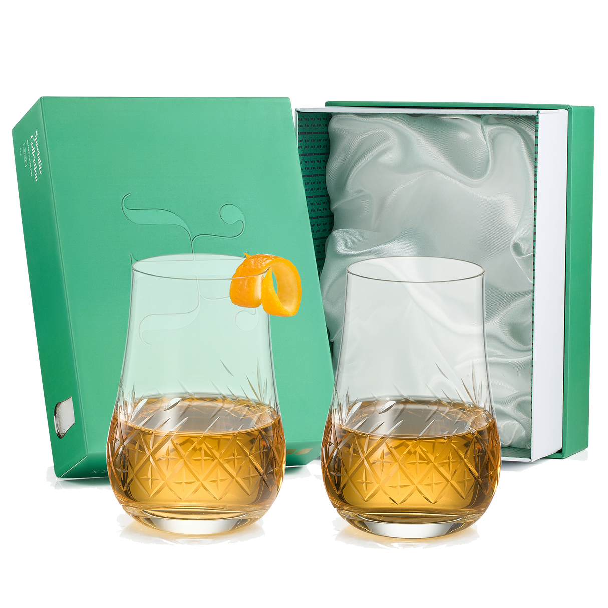 Specialty Brandy Cocktail Glassware, Set of 2