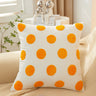 Sunshine Blossom Whimsical Floral Square Throw Pillow (With 450g insert) 18''x18'' set of 2