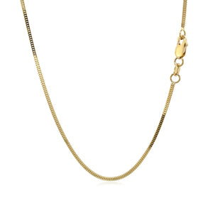 14k Yellow Gold Milano Chain 1.1mm