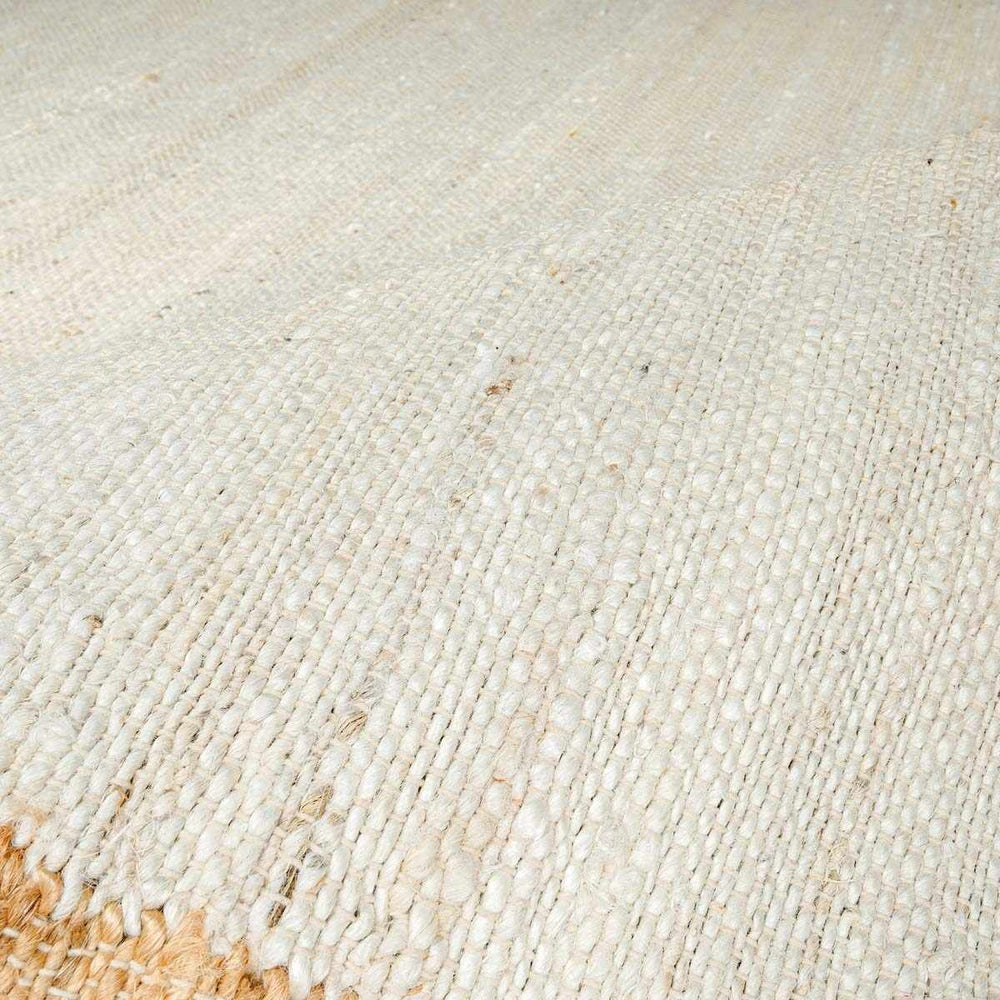 Rocio White Jute Carpet