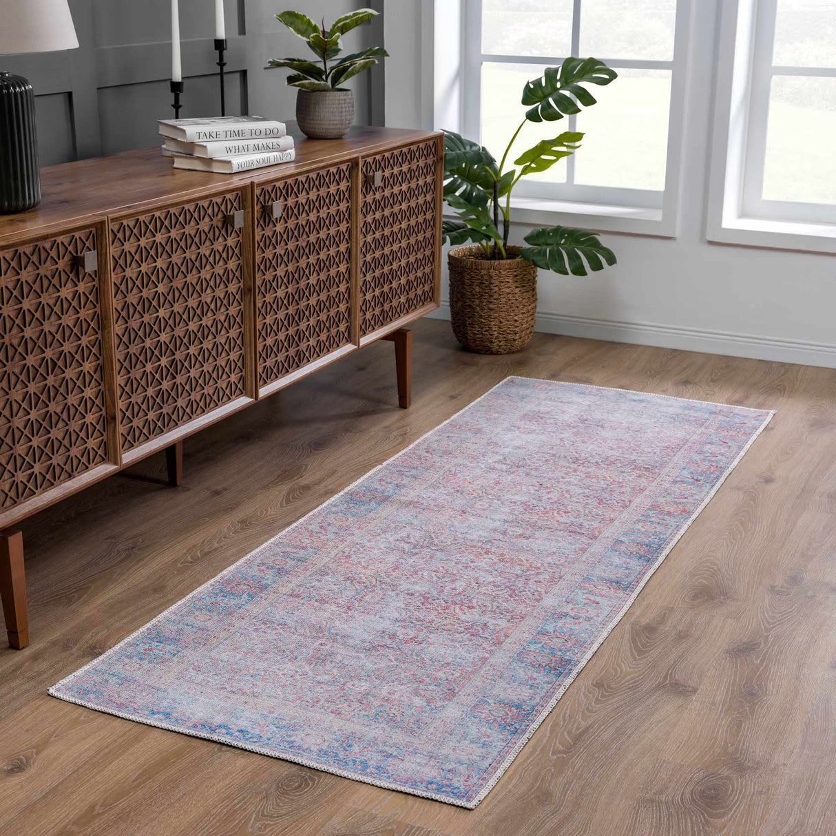 Dare Distressed Washable Rug - Promo