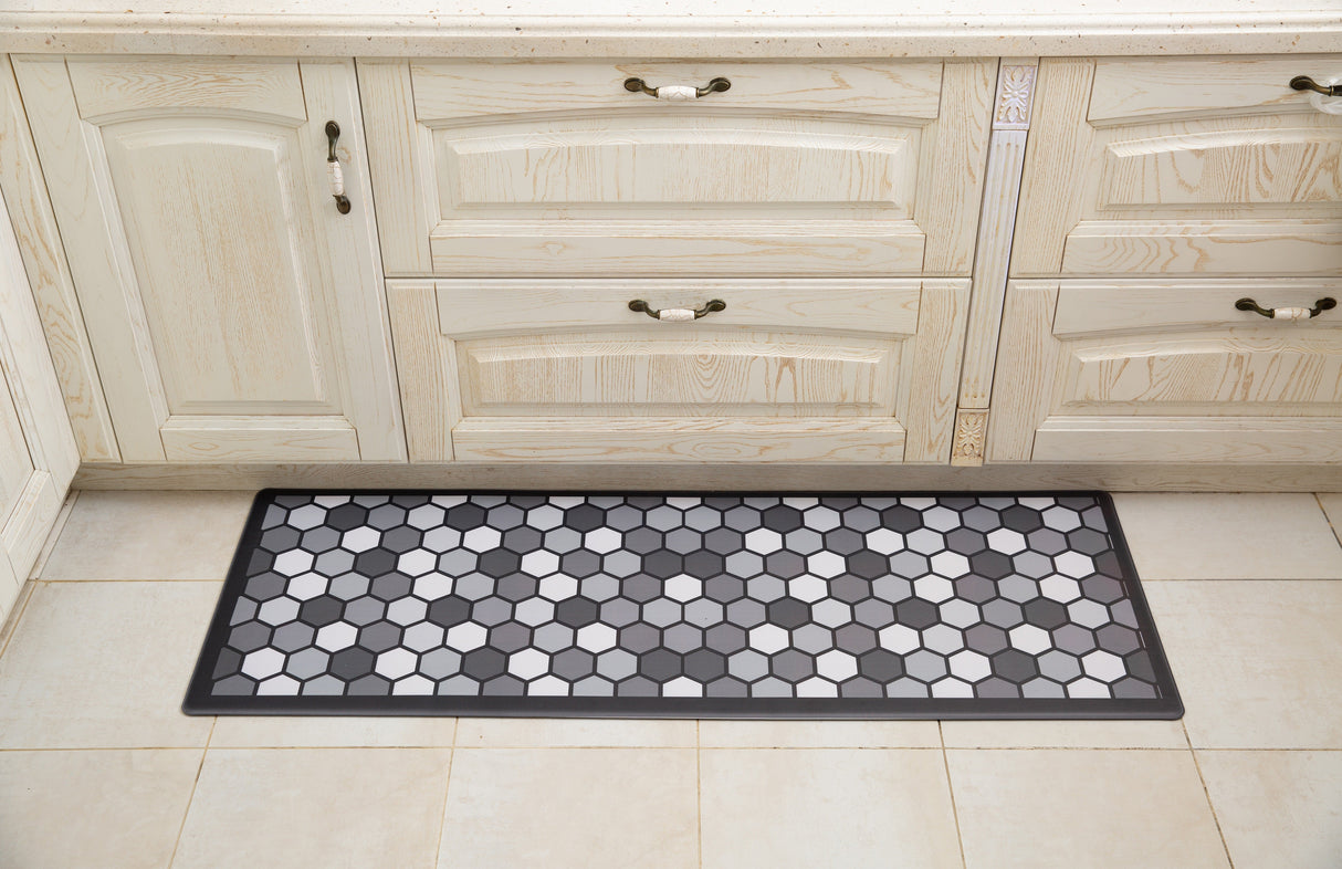 19.6 in. x 55 in. Anti-Fatigue Kitchen Runner Mat (Geo)