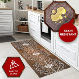 20"x55" Oversized Cushioned Anti-Fatigue Kitchen Runner Mat (Scroll)