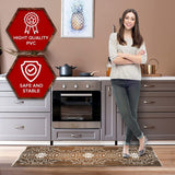 20"x55" Oversized Cushioned Anti-Fatigue Kitchen Runner Mat (Scroll)
