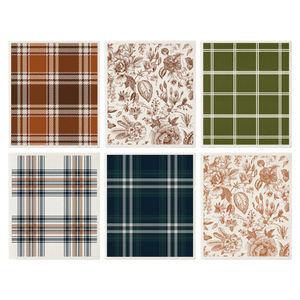 Fall Pattern Swedish Dishcloths