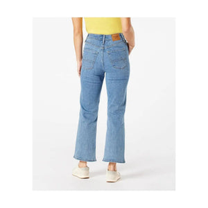 DENIZEN from Levi's Women's High Rise Flare Crop Jeans Heavyweight