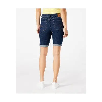 DENIZEN from Levi's Women's Mid-Rise Bermuda Jean Shorts