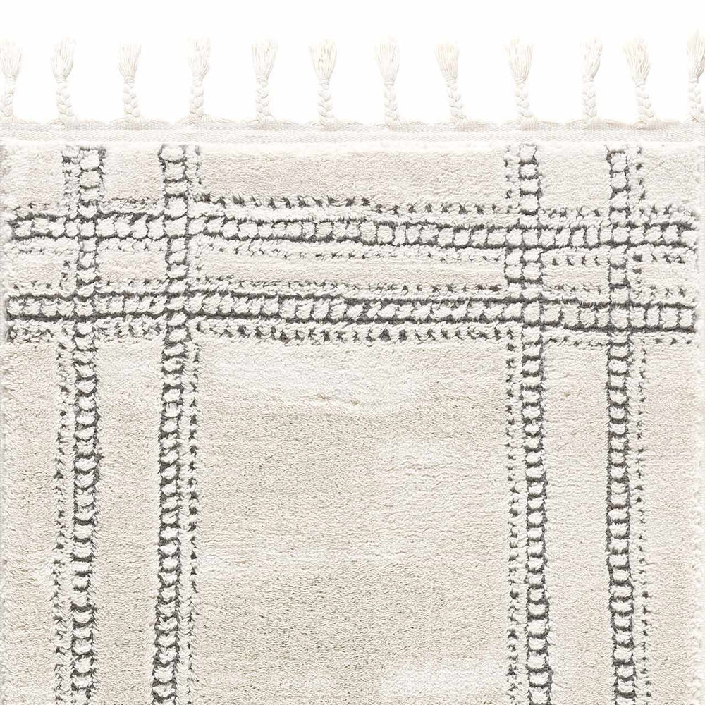 Ryuu Ivory & Gray Area Rug - Promo
