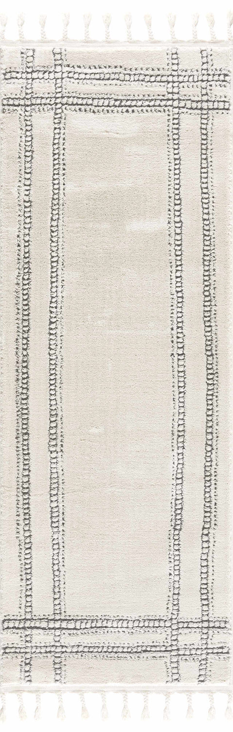 Ryuu Ivory & Gray Area Rug - Promo