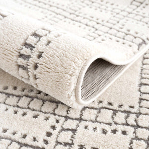 Ryuu Ivory & Gray Area Rug - Promo