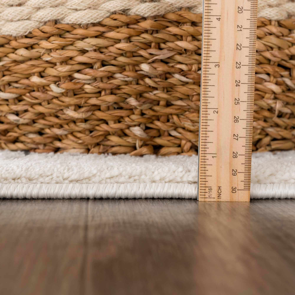 Ryuu Ivory & Gray Area Rug - Promo
