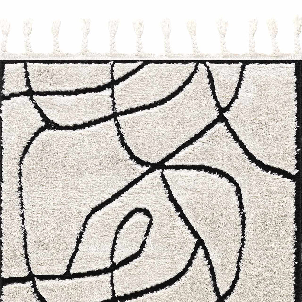 Azana Black & White Area Rug